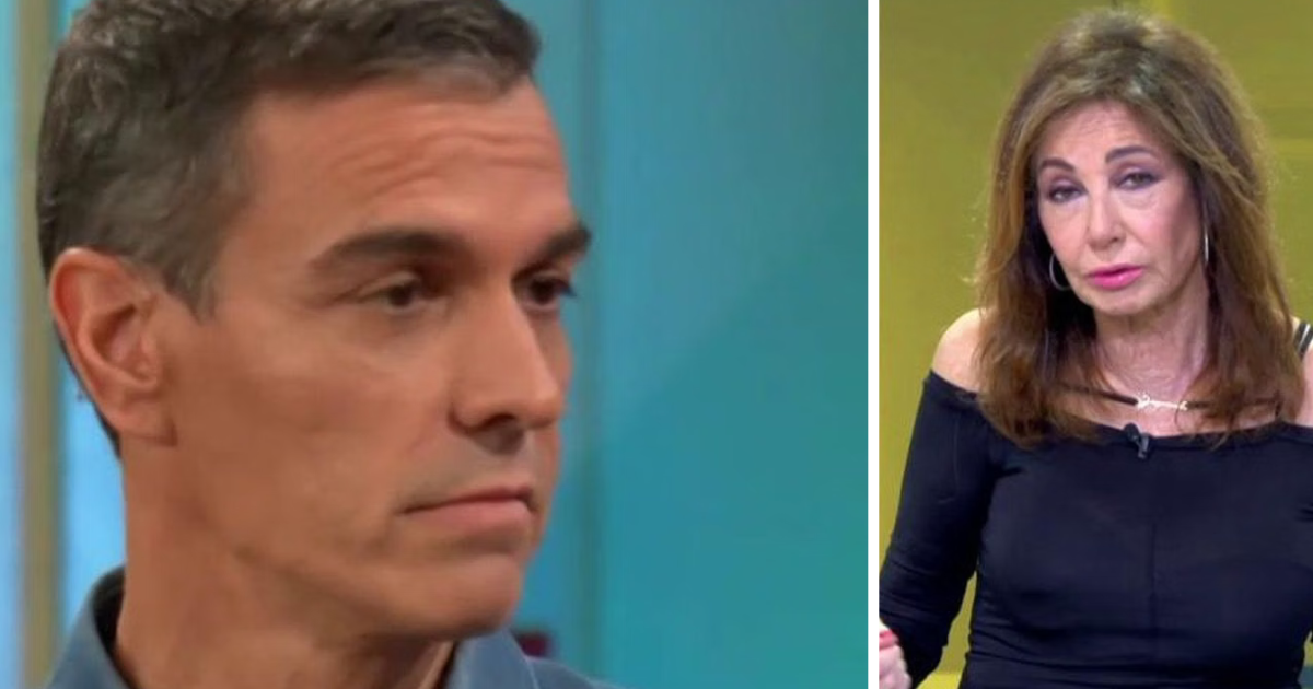 Montaje de Ana Rosa Quintana y Pedro Sánchez